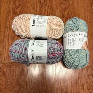 Loops & Threads Mixed Fiber Yarn Set